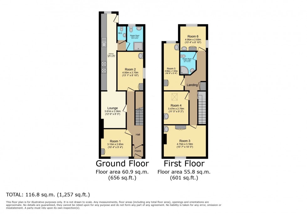 Floorplan for William Street, Central Swansea, Swansea