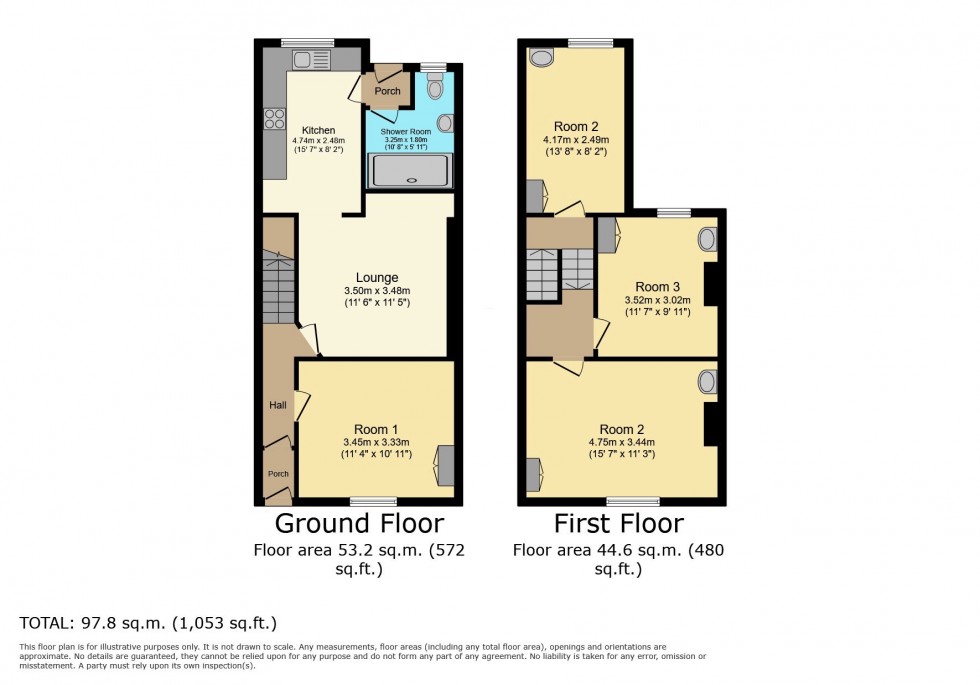 Floorplan for Western Street, Central Swansea, Swansea