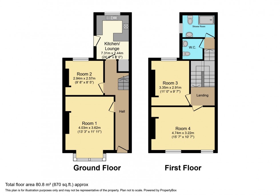 Floorplan for Danygraig Road, Port Tennant, Swansea