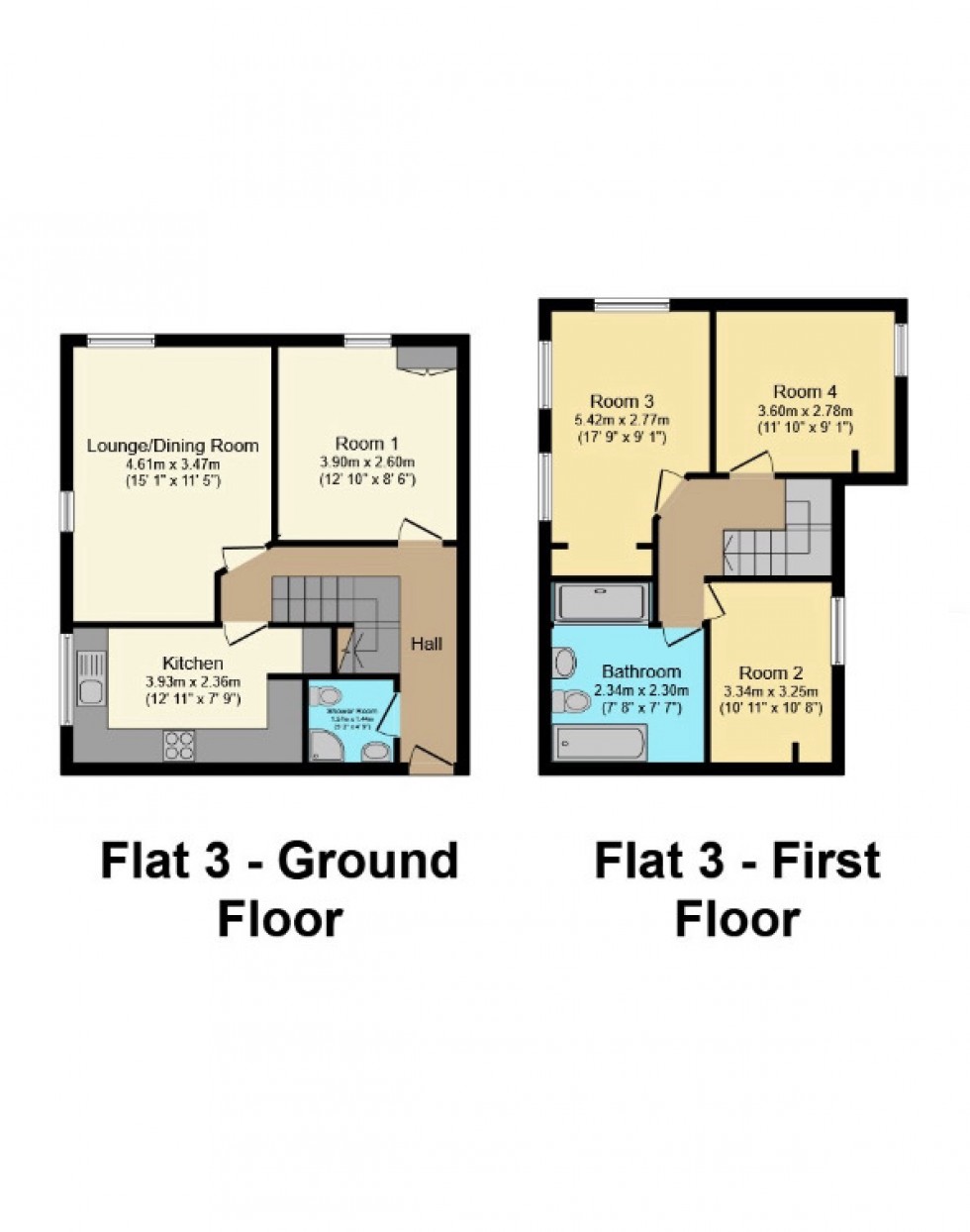 Floorplan for Guildhall Road South, Brynmill, Swansea