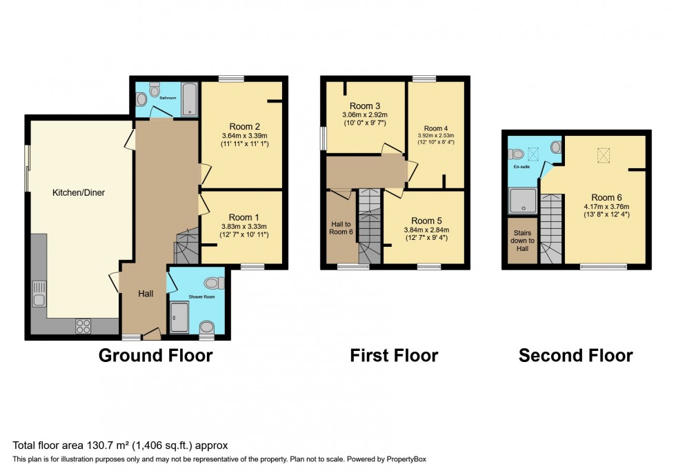 Floorplan for Windsor Street, Uplands, Swansea