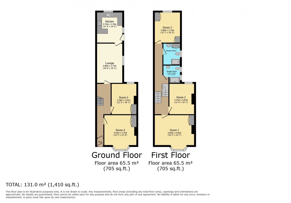 Floorplan for Glanbrydan Avenue, Uplands, Swansea