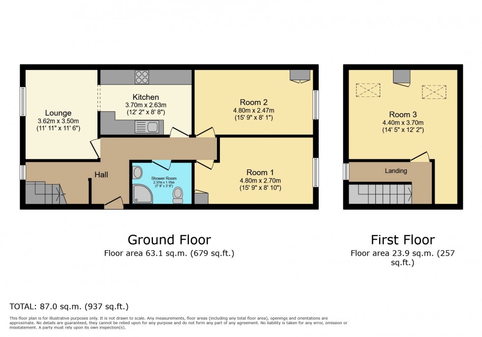 Floorplan for St. Helens Road, Central Swansea, Swansea