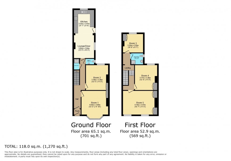 Floorplan for Trafalgar Place, Brynmill, Swansea