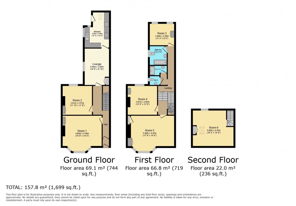 Floorplan for Brynymor Road, Brynmill, Swansea