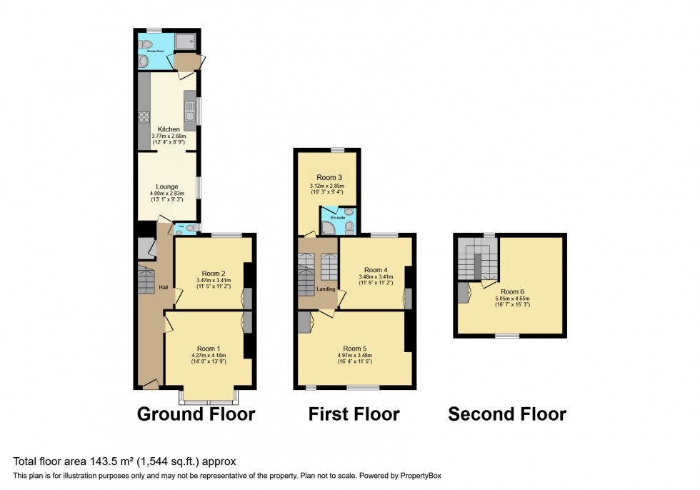 Floorplan for Henrietta Street, Central Swansea, Swansea