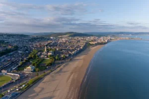 The Swansea coast
